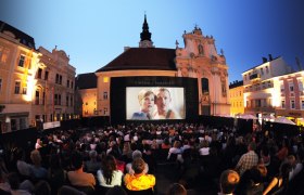 Kinostimmung am Rathausplatz St. Pölten, © Cinema Paradiso, Andrea Reischer