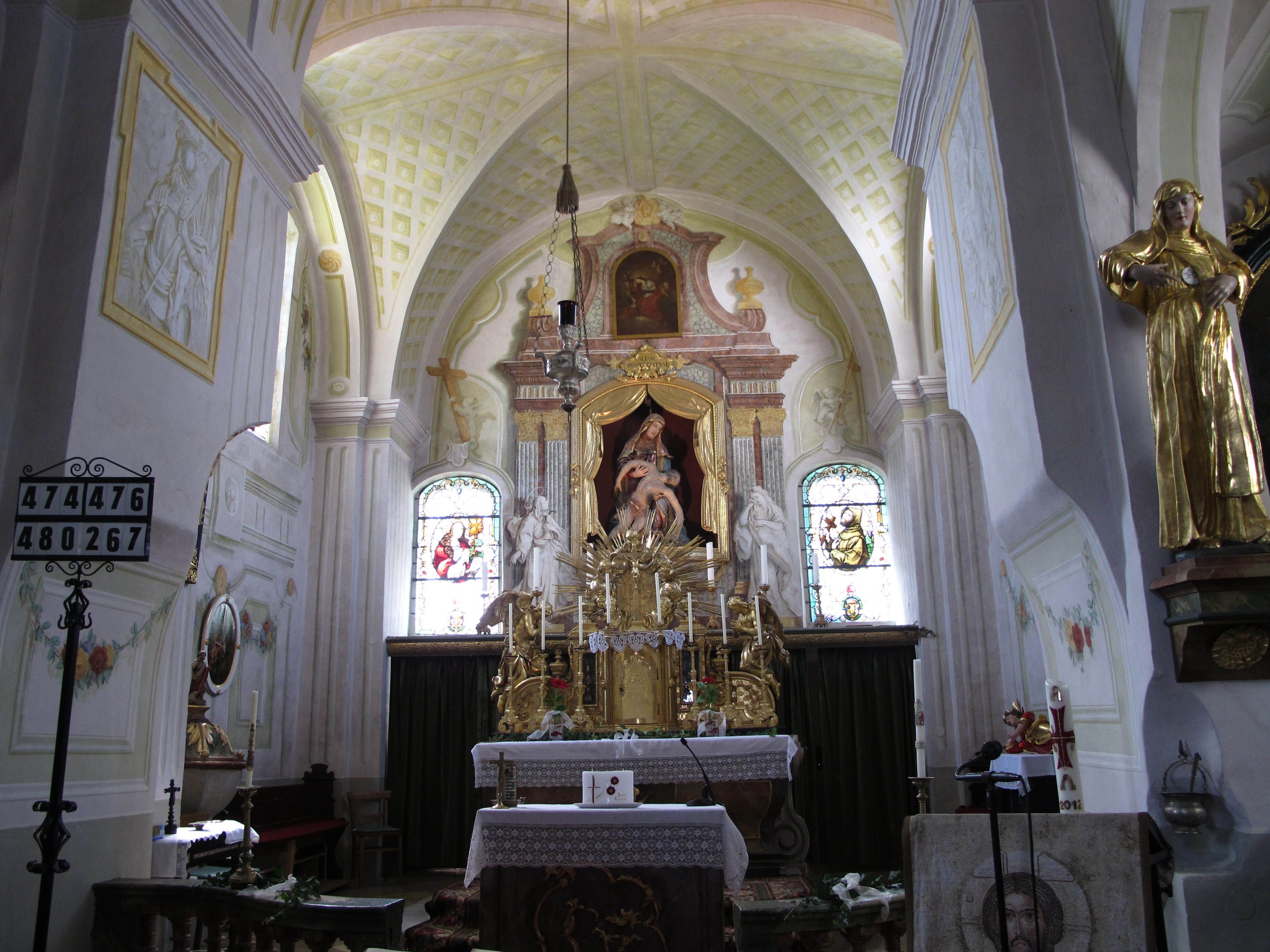 Innenansicht Kloster Schönbühel