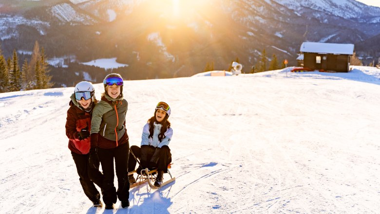 Rodelspaß im Mariazellerland, © Fred Lindmoser